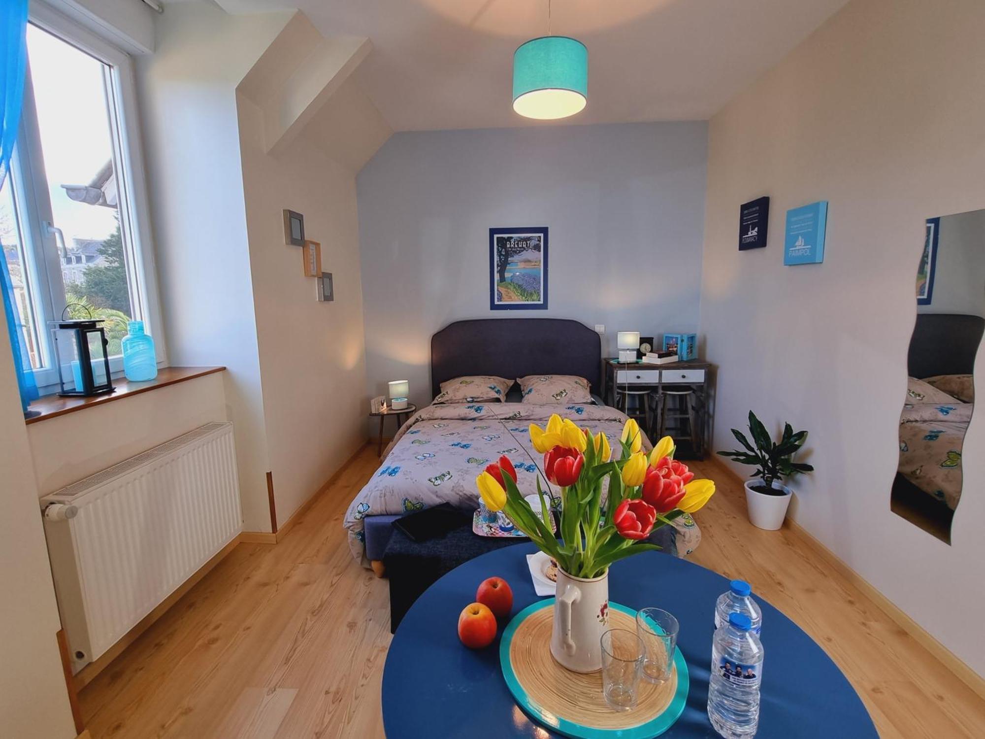 Chambres d'hôtes Le Clos de la Baie Paimpol Quarto foto